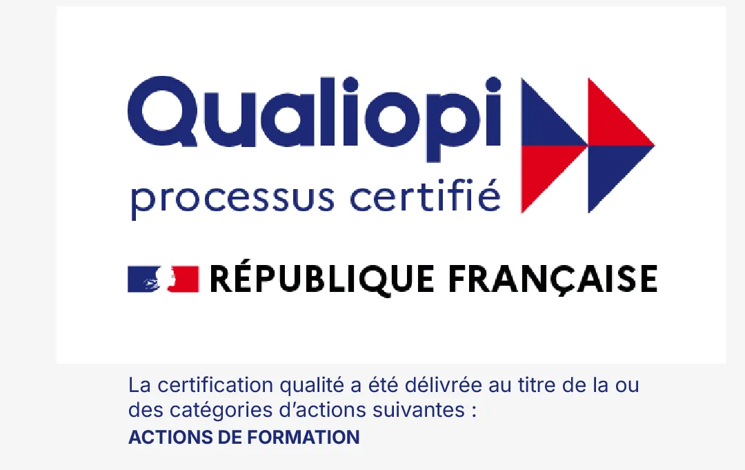 Logo de certification qualiopi